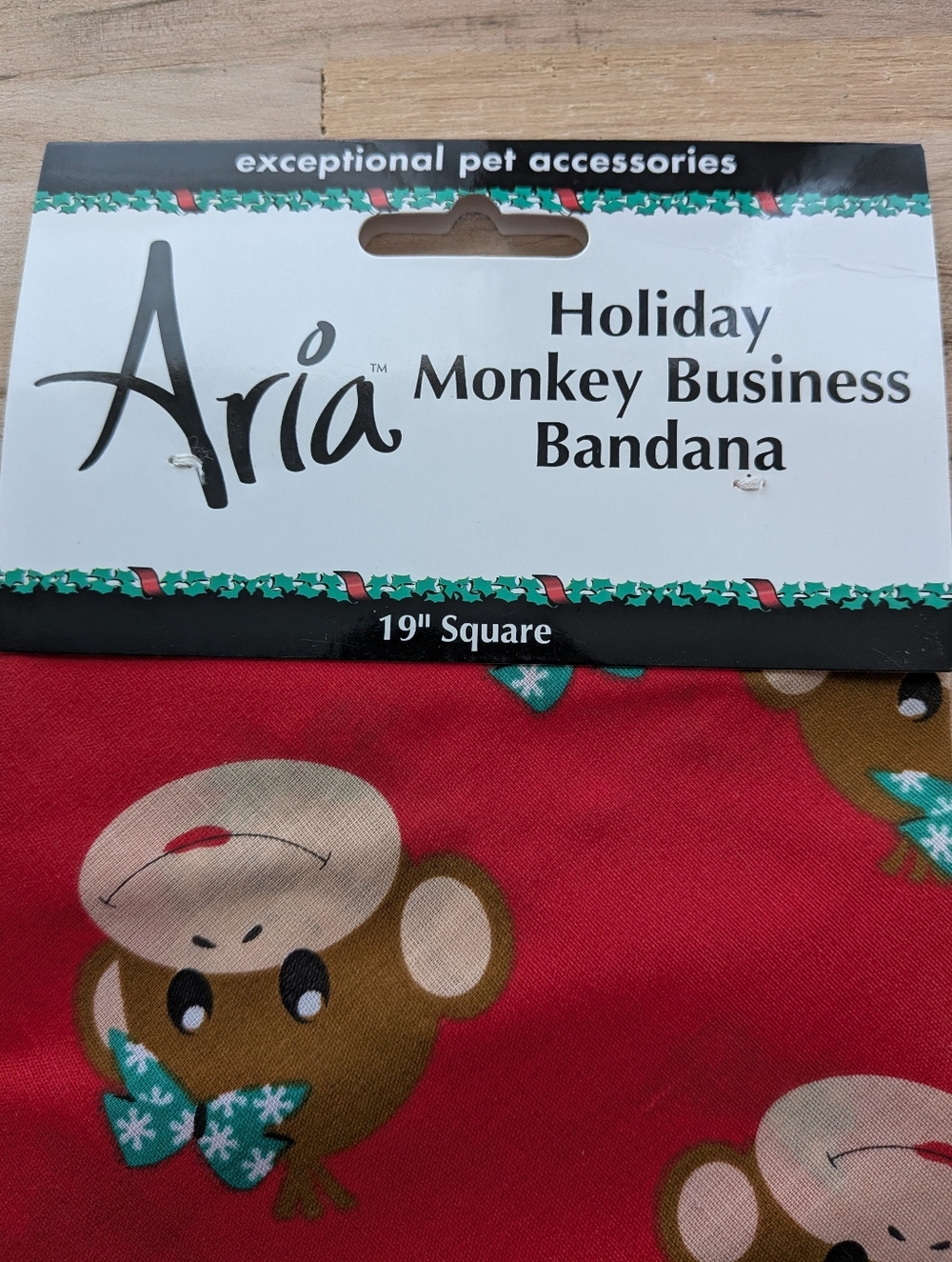 Aria Dog Bandana Set of 4 NWT